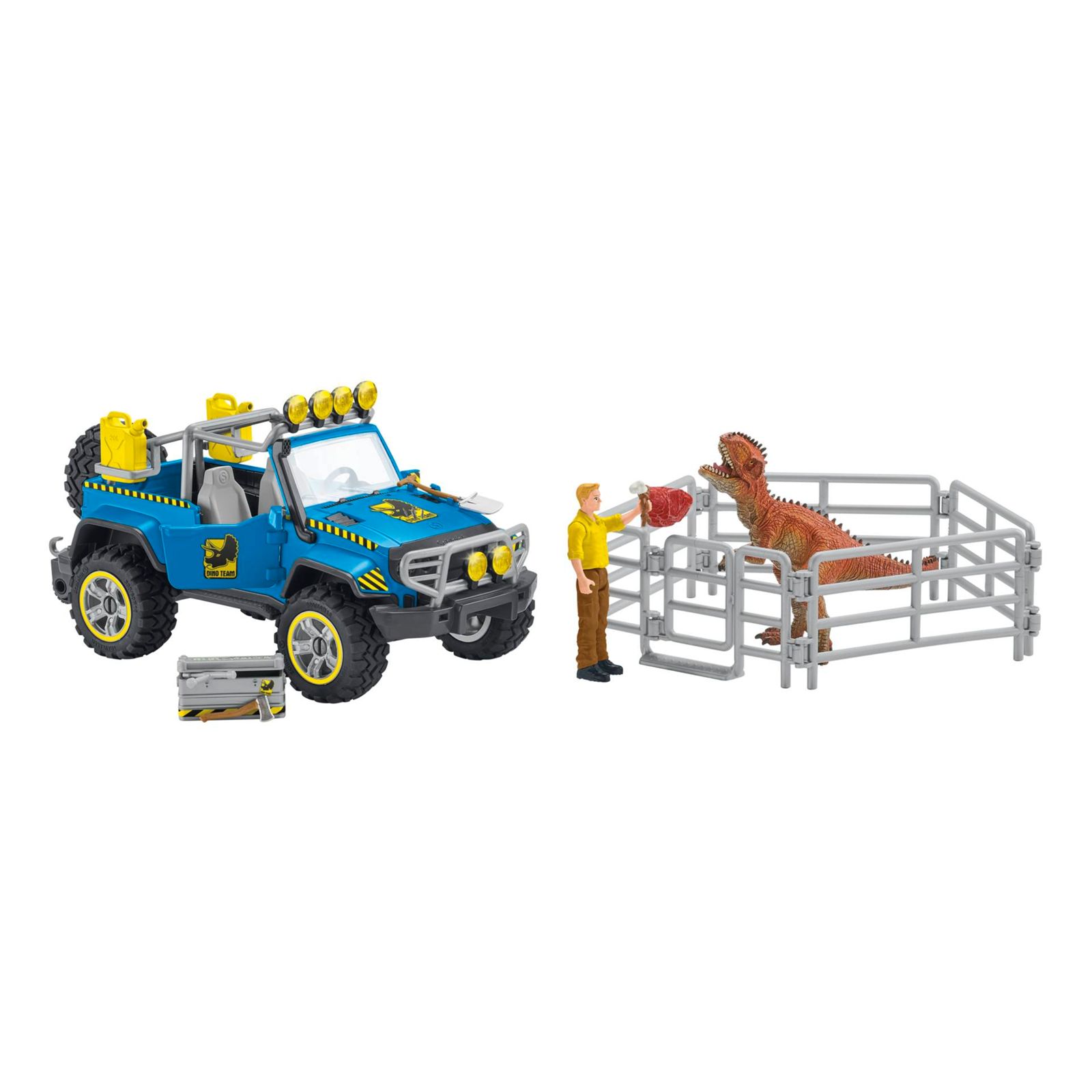 Schleich Dinosaurs 41464 Geländewagen Dino-Außenposten