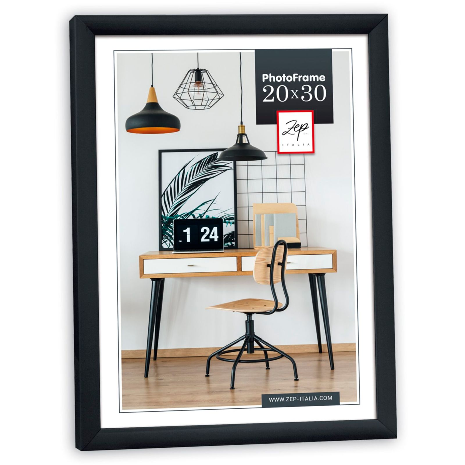 ZEP New Easy black         20x25 Resin Frame KB12