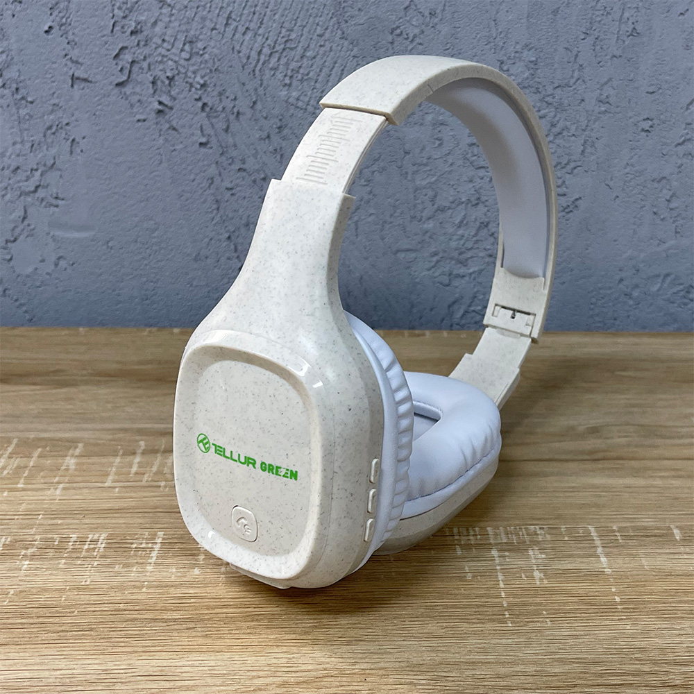TELLUR GREEN Pulse, Bluetooth Over-Ear Headphones