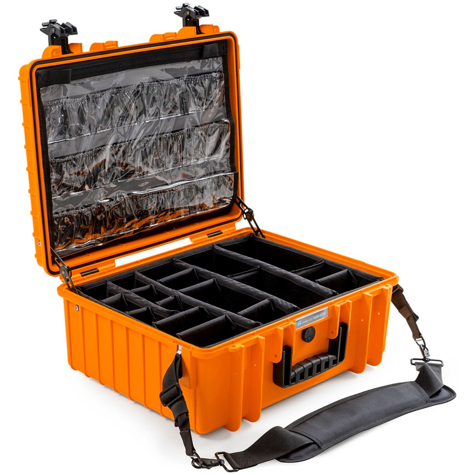 B&W Outdoor Case 6000 with medical emergency ki orange