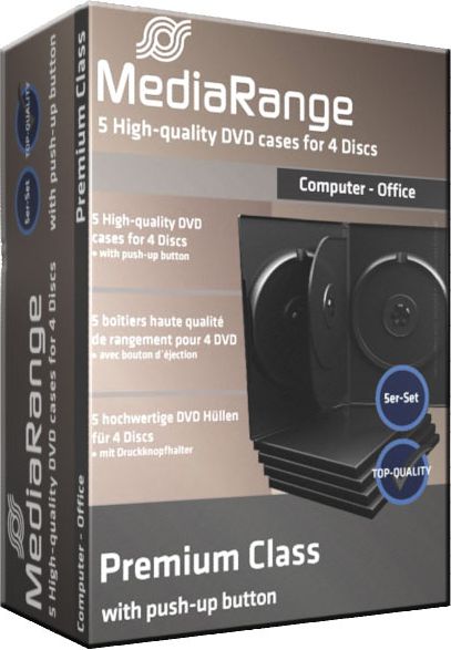 DVD box MediaRange 4er (BOX35-4)