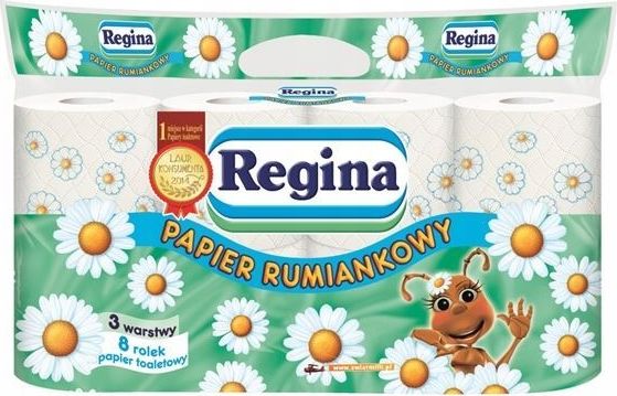 REGINA TOALETNÝ PAPIER 8 VALCOV