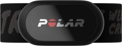 Polar H10 černý vysílač s nápisem M-XXL