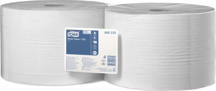 Tork Tork - čištění papíru ve velké roli pro stírání, šedá - 1150 m