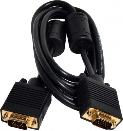 Art D-Sub (VGA) - D-Sub (VGA) kabel 5m černý (KABSVGA_M/M_5M_ALOEM3)