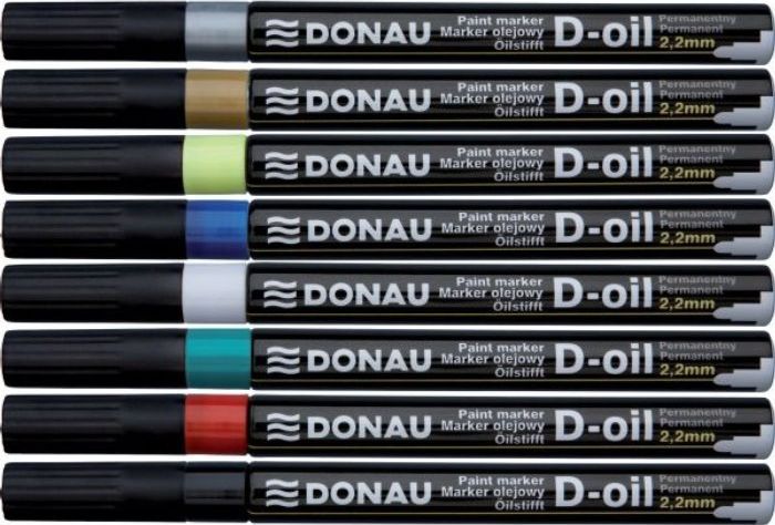 Donau D-oil Oil Marker 2,2 Mm, stříbrný