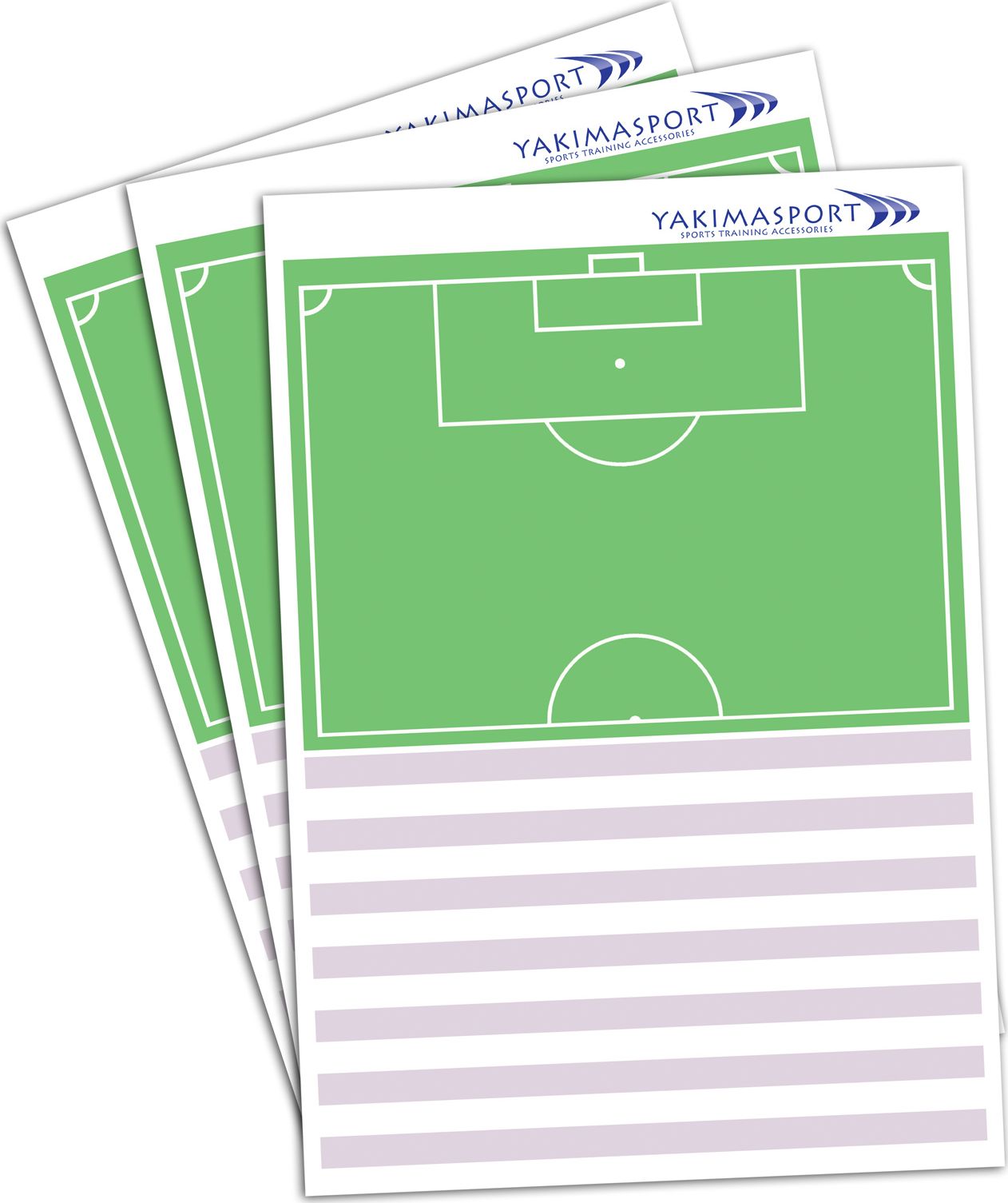YakimaSport Coach s pad, notebook, notebook - polovina hřiště
