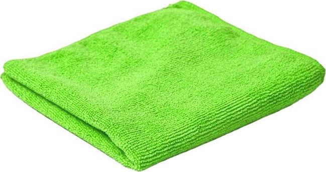 CleanPro CleanPro - látka z mikrovlákna, 32x32 cm - zelená