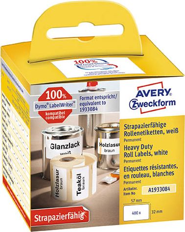 Avery Zweckform ZF HEAVY DUTY ETIKETY NA ROLÍ 57X32 MM 400 ETIKETY