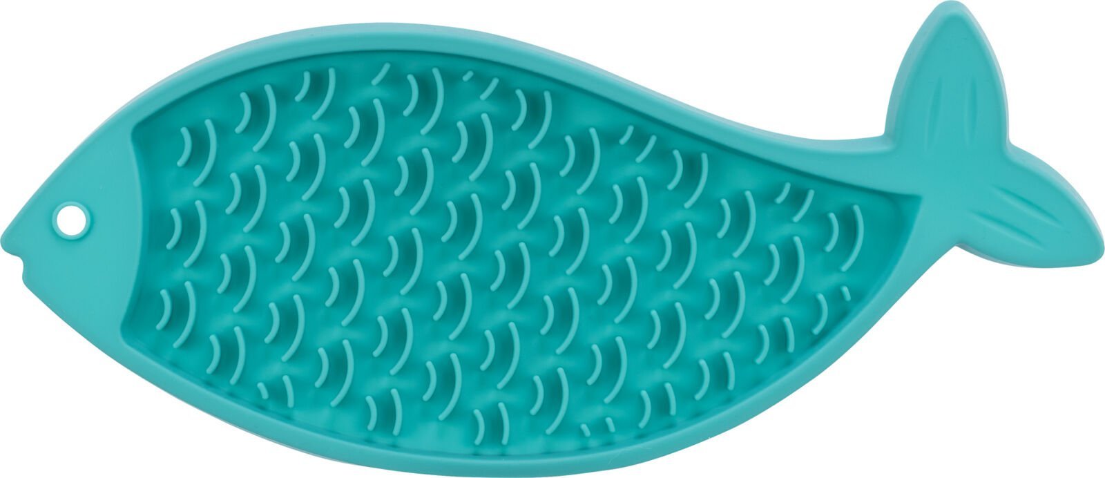 Trixie podnos pro lahůdky Lick n snack, pro kočku, rybí, benzín, silikon, 28 cm,