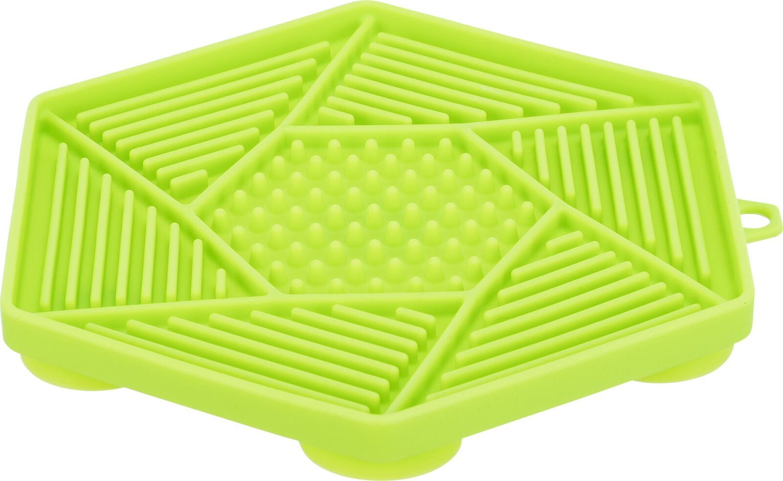 Trixie Lick n Snack zásobník na pamlsky, pro psy, zelený, silikonový, 17 cm, s přísavkami
