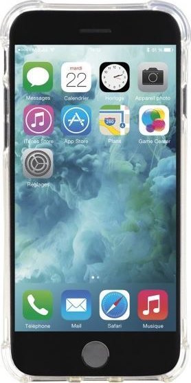 Mobilis Mobilis R Series f. iPhone SE 2nd Gen/8/7, trans. (mäkká taška)
