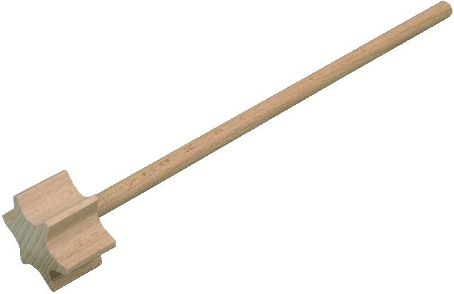 Kvedačka 35 cm drevo