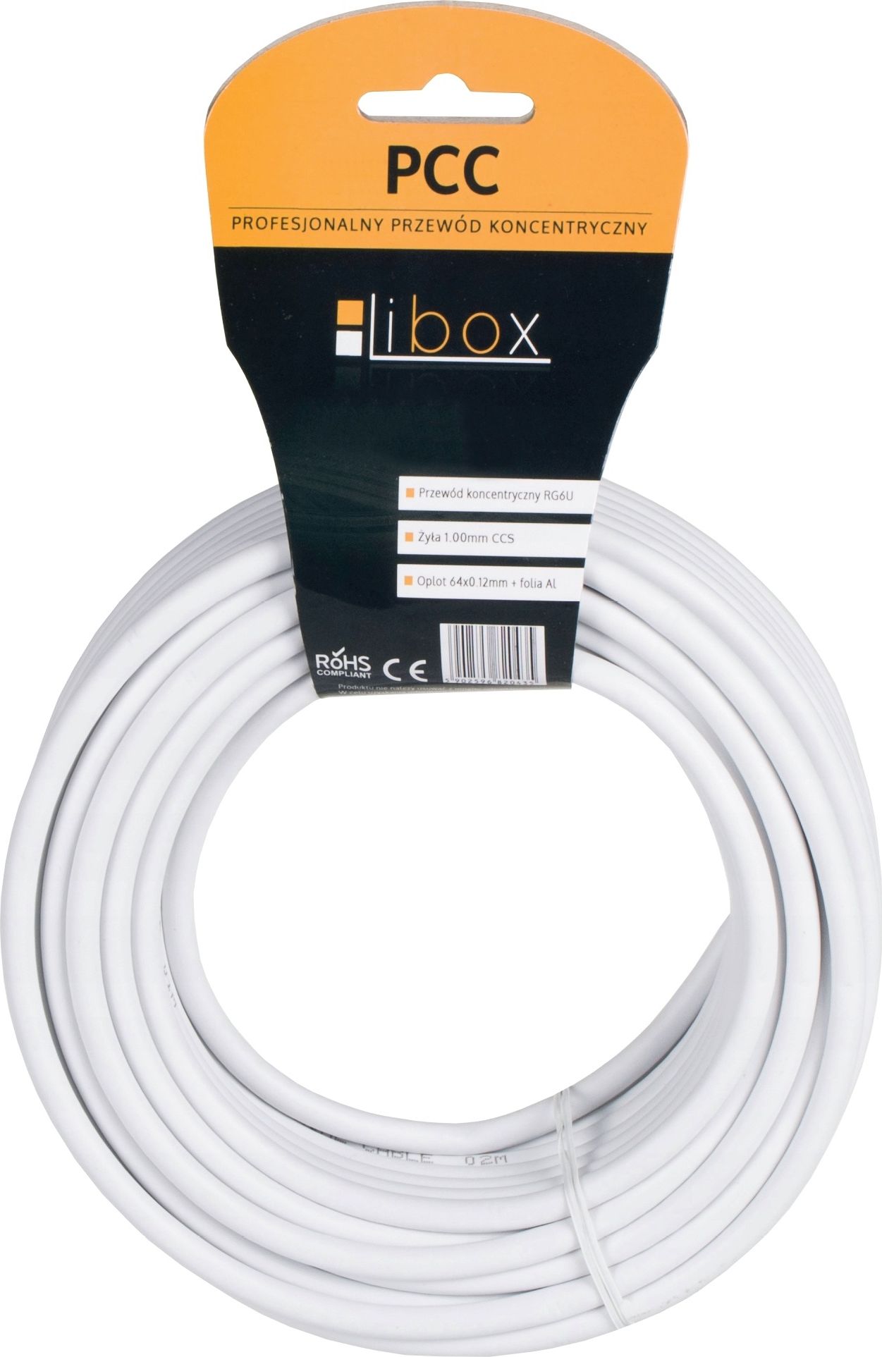 Libox SAT kábel Trishield HD/15m PCC102-15 LIBOX