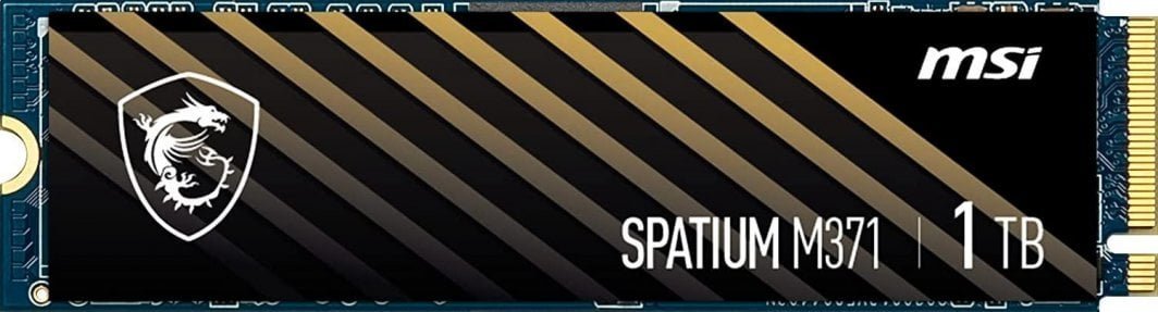 MSI SPATIUM M371 NVME M.2 1TB SSD disk 1000 GB PCI Express 3.0