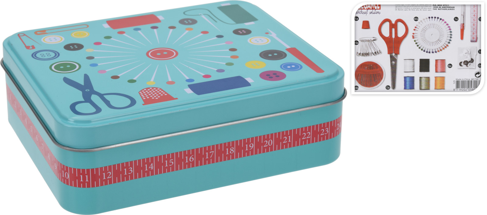 Sada na šití v boxu 92 ks