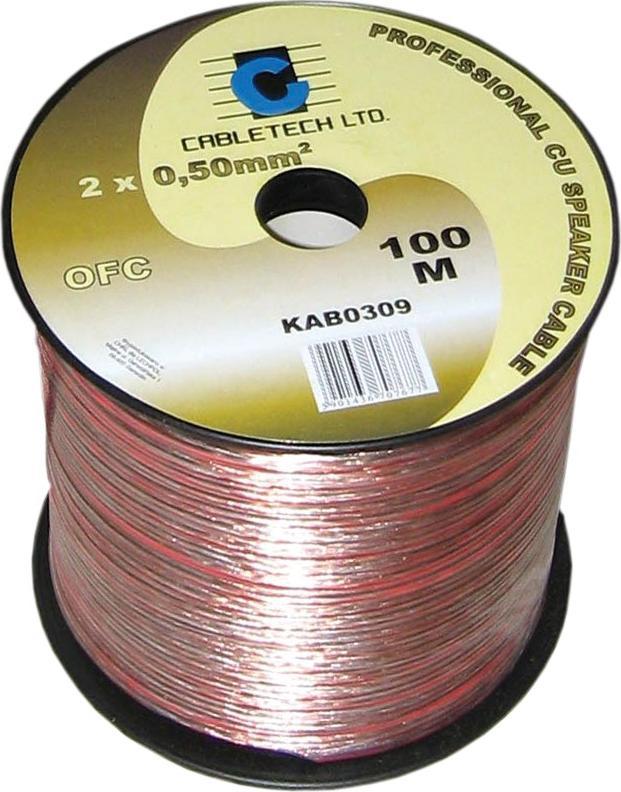 Kabel Cabletech OFC 2mm kabel reproduktoru