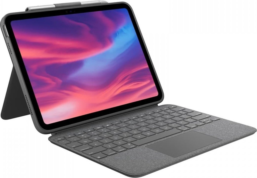 Combo Touch Keyboard Case pre iPad 10th Generation UK Grey