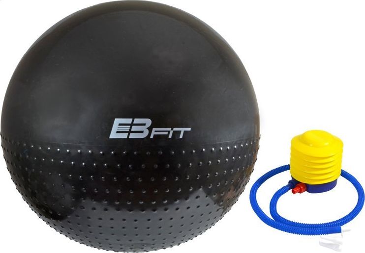EB Fit Gymnastic Ball s Massagerem na polovinu 75 cm