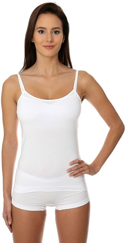 Brubeck Dámské t -košile Camisole Comfort Comfort White R. M (CM00210A)