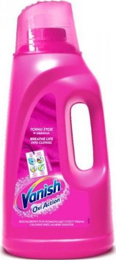 Vanish Oxi Pink Laundry Stain Remover Liquid Color 2 l