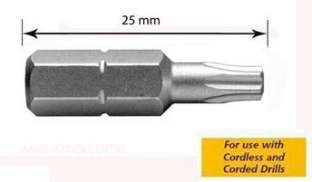Šroubovací bity Dewalt Torx 25 mm T20 (DT7255-QZ)