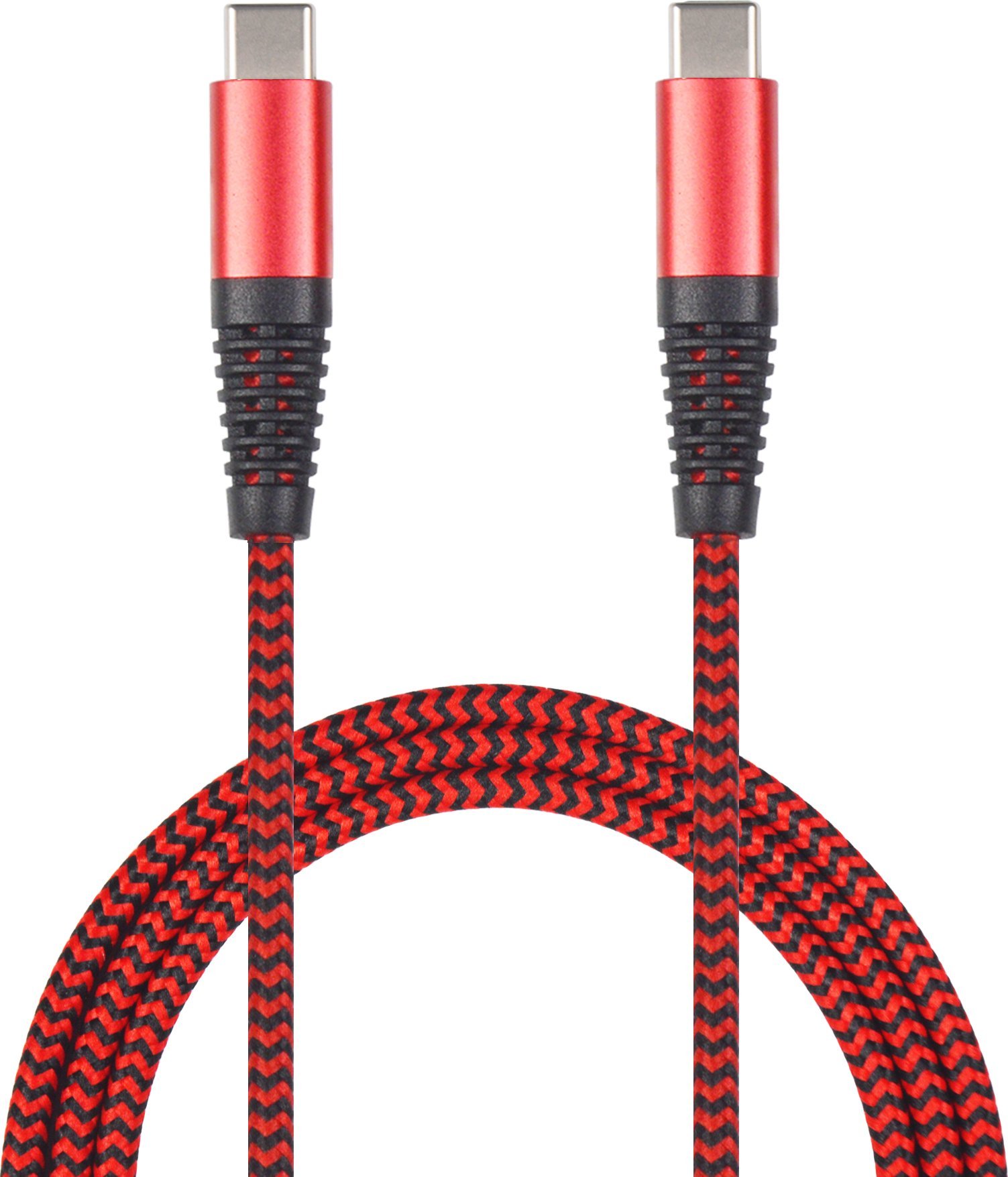USB 2GO USB-C – kábel USB-C 1 m červený (797195)