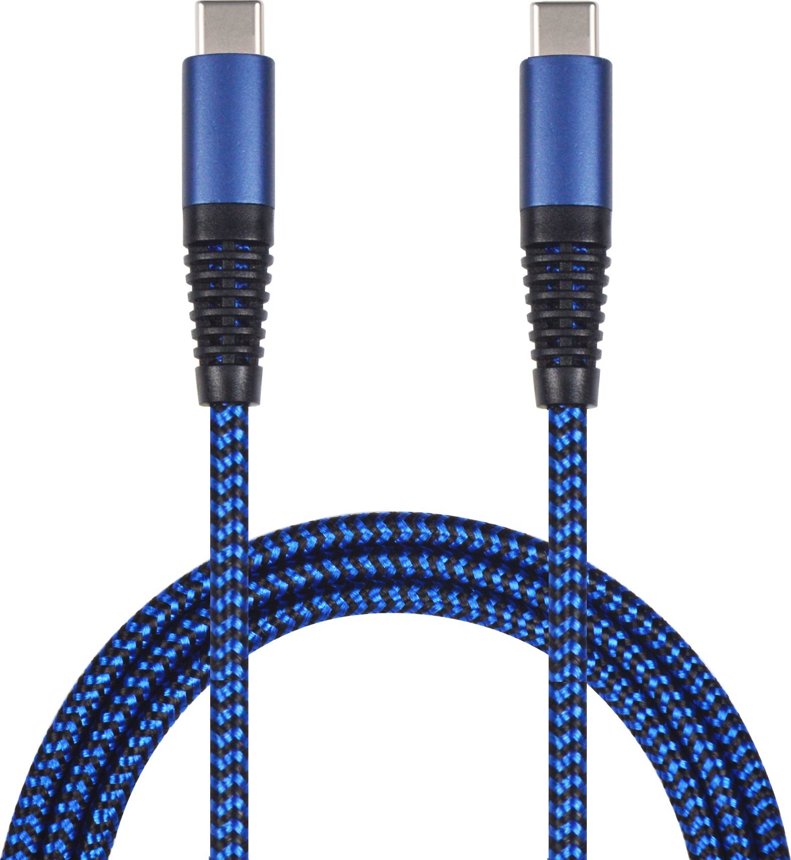 USB 2GO USB-C – kabel USB-C 1 m Modrý (797194)