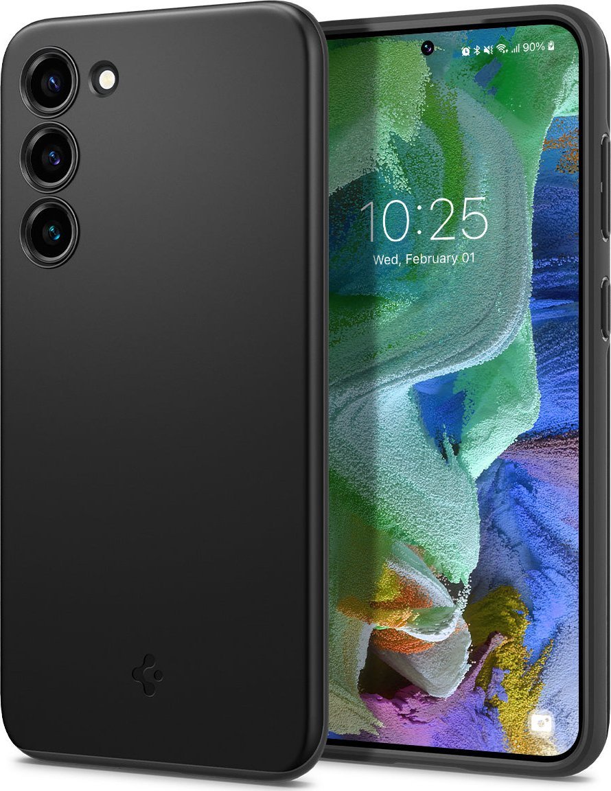 Spigen Spigen Thin Fit, Black - Samsung Galaxy S23+