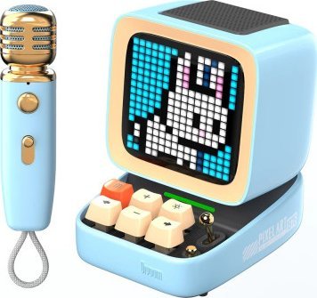 Divoom DITOO Mic Blue Reproduktor Bluetooth karaoke