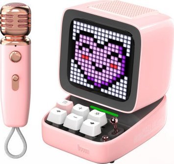 Divoom Divoom DITOO MIC Pink Reproduktor Bluetooth karaoke reproduktor