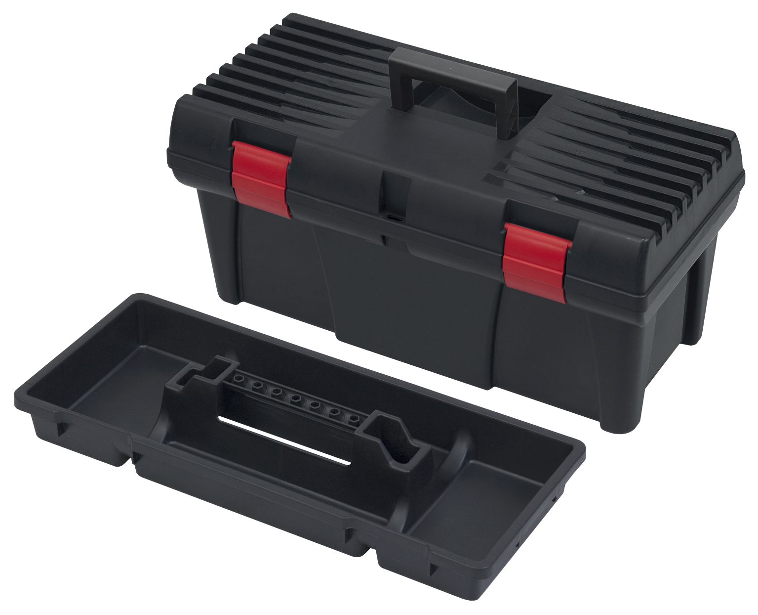 Box na nářadí plastový 20" 2 zámky šedé víko TOYA