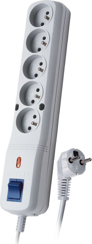 Prepäťová ochrana LV-530W, 1L, 3,0 m, sivá