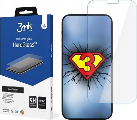 3mk tvrzené sklo HardGlass pro Apple iPhone 14 / iPhone 14 Pro