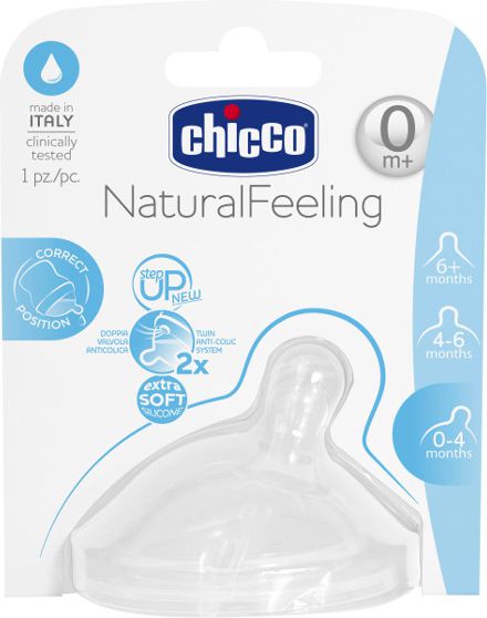 Cicco Bottle Paifier Normal Flow 0m+ 1 kus (810111)