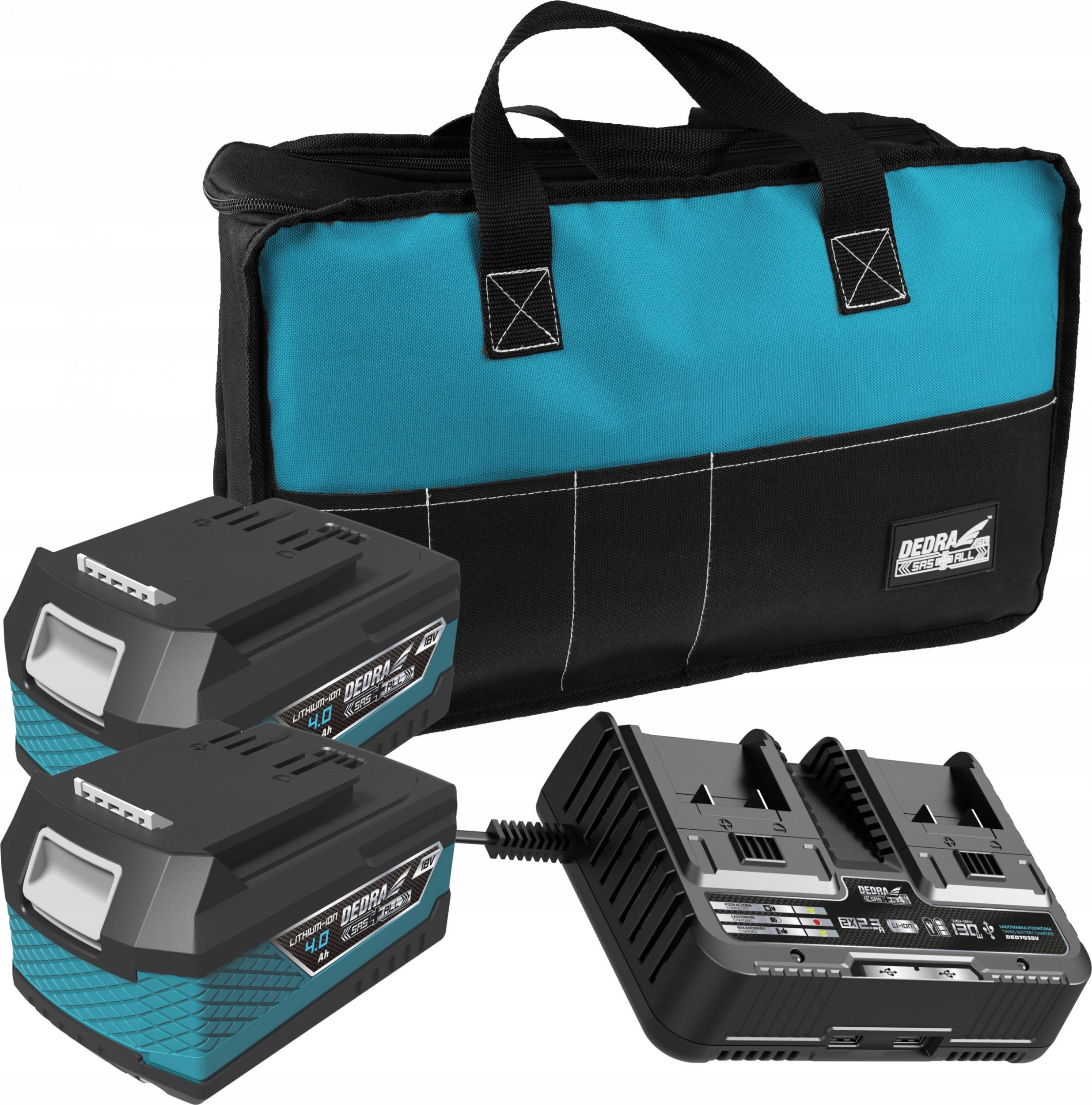 Dedra Starter kit DED7001A + 2x DED7034 + DED7038V