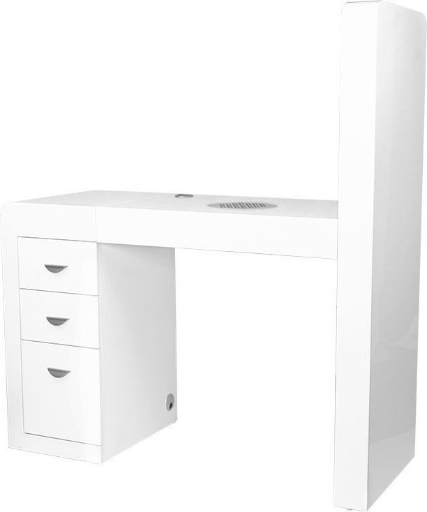 Stůl activeshop kosmetický stůl 310 bílý vpravo