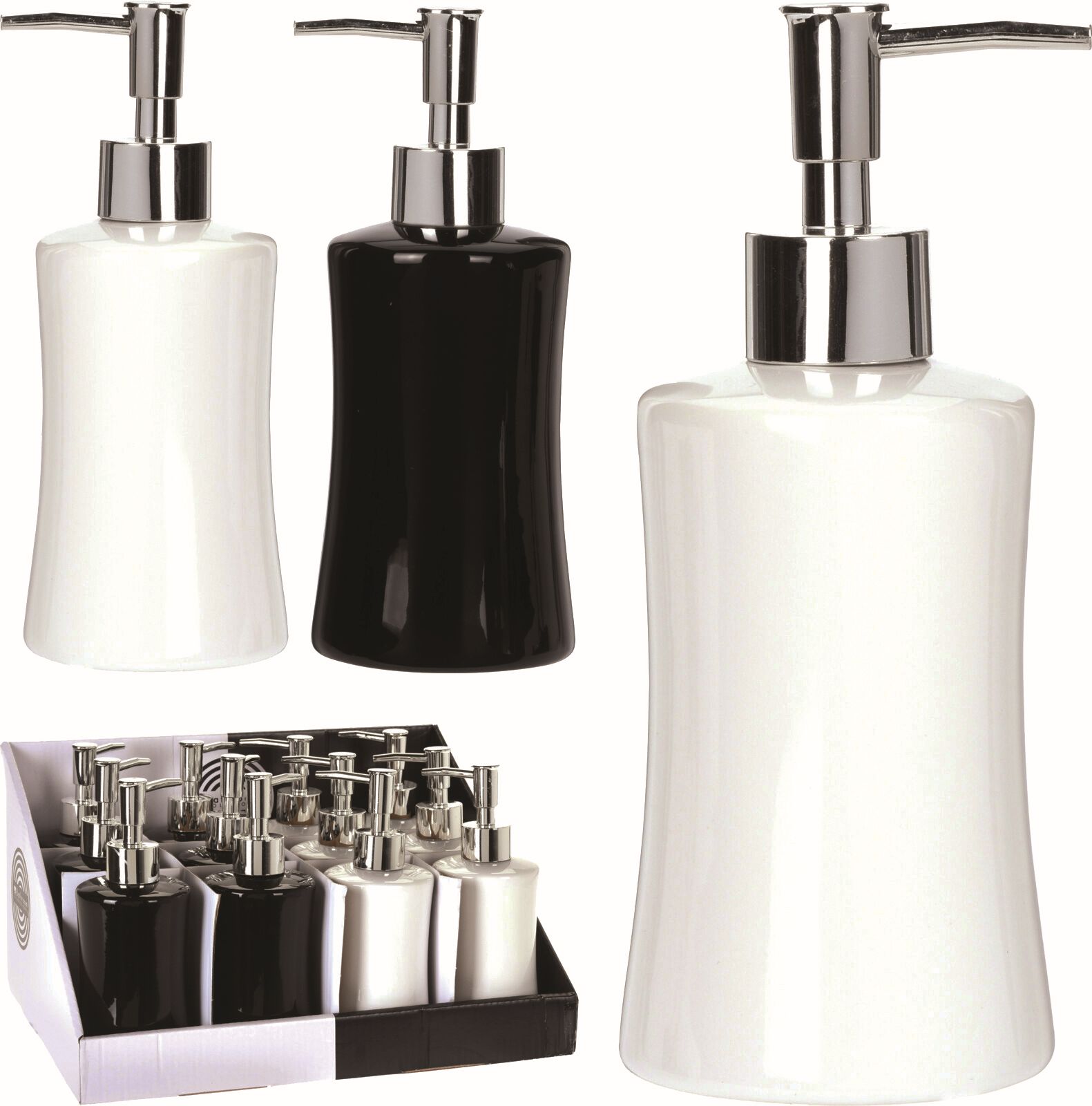 Dávkovač mýdla 330 ml keramika/plast