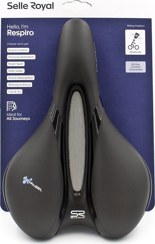 Selle Royal Sadh Selleroyal Respiro Soft Mírný 60st. Gel + unisex 496G elastomery (nový 2023)