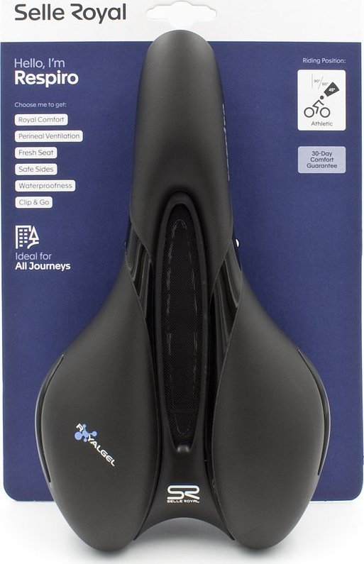 Selle Royal Sadh Selleroyal Respiro Soft Athletic 45st. Gel + unisex 398G elastomery (nový 2023)