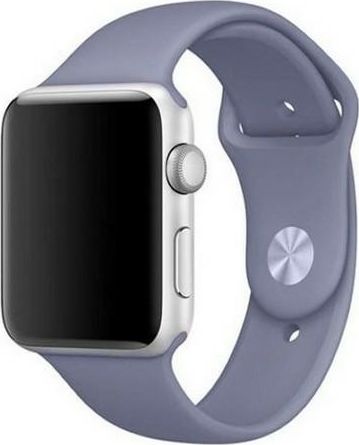 Remienok Mercury Silicon Apple Watch 44mm levanduľa/levanduľa