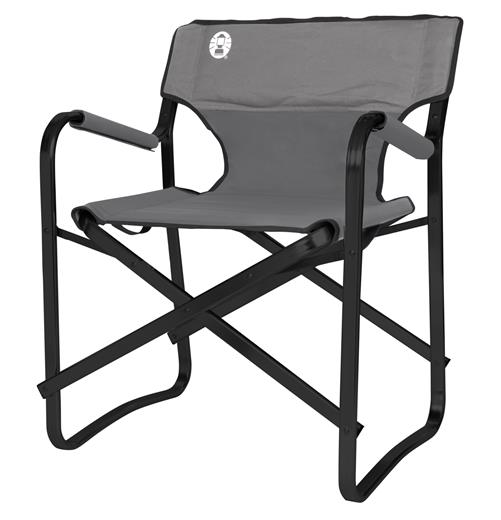 Coleman Steel Deck Chair Šedá židle