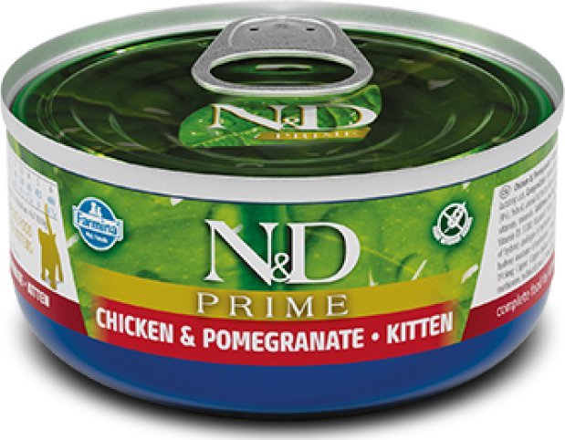 FARMINA N&D Cat Prime Chicken&Pomegranate Kitten - wet cat food - 70 g