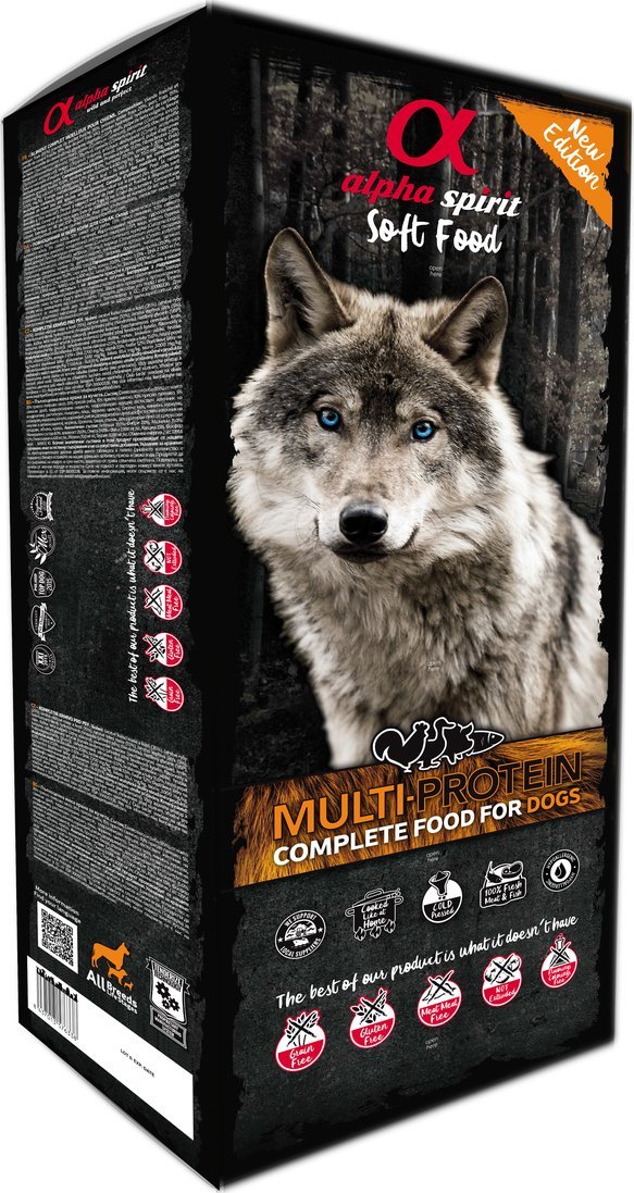 Alpha Spirit Multiprotein Full -Poruo Dry Soft Food 9 kg