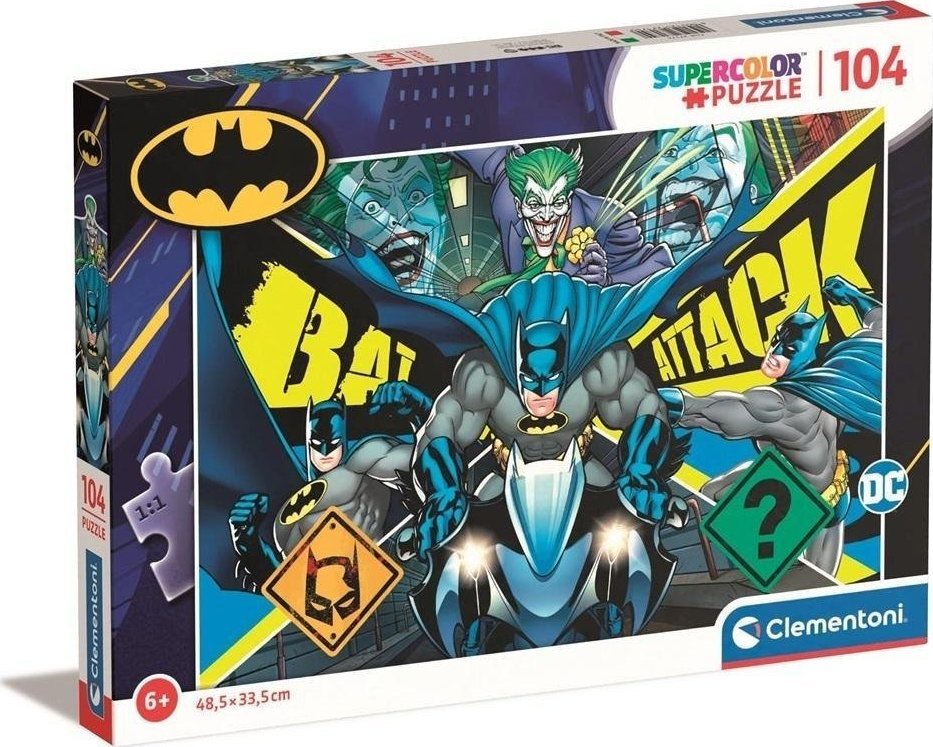 Clementoni Puzzle 104 dílků Batman