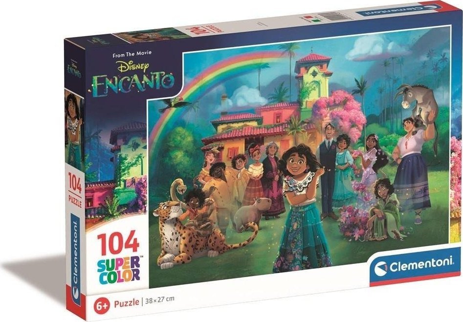 Clementoni - Puzzle 104 Disney princezny