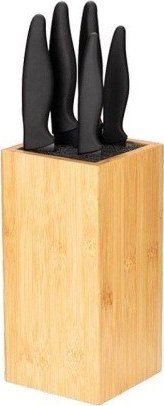 Smile bamboo block knife set SNS-5 6-piece