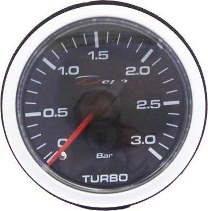 DRacing_F DEPO CLOCK CSM 52mm - TURBO MECHANICKÉ 0 až 3 BAR