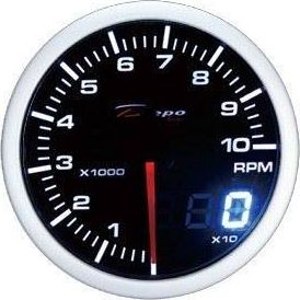 Dracing_f Clock Depo Dual 52mm Tachometer