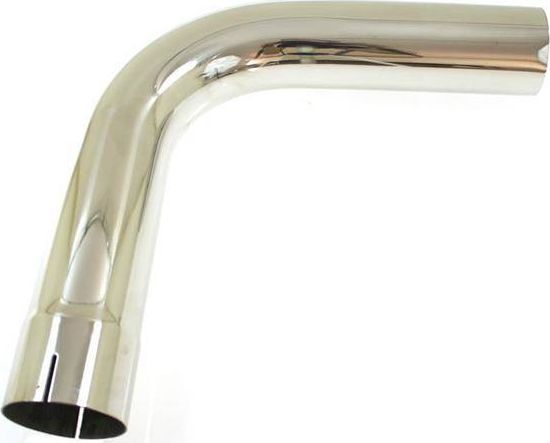 TurboWorks Výfuk nerezová nasouvací trubka 90 stupňů 2,75 61 cm